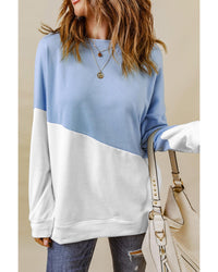 Thumbnail for Azura Exchange Patchwork Dropped Shoulder Sweatshirt - L