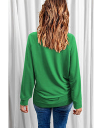 Thumbnail for Azura Exchange Lucky Clover Print Graphic Sweatshirt - L