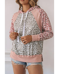 Thumbnail for Azura Exchange Leopard Hooded Sweatshirt - 2XL