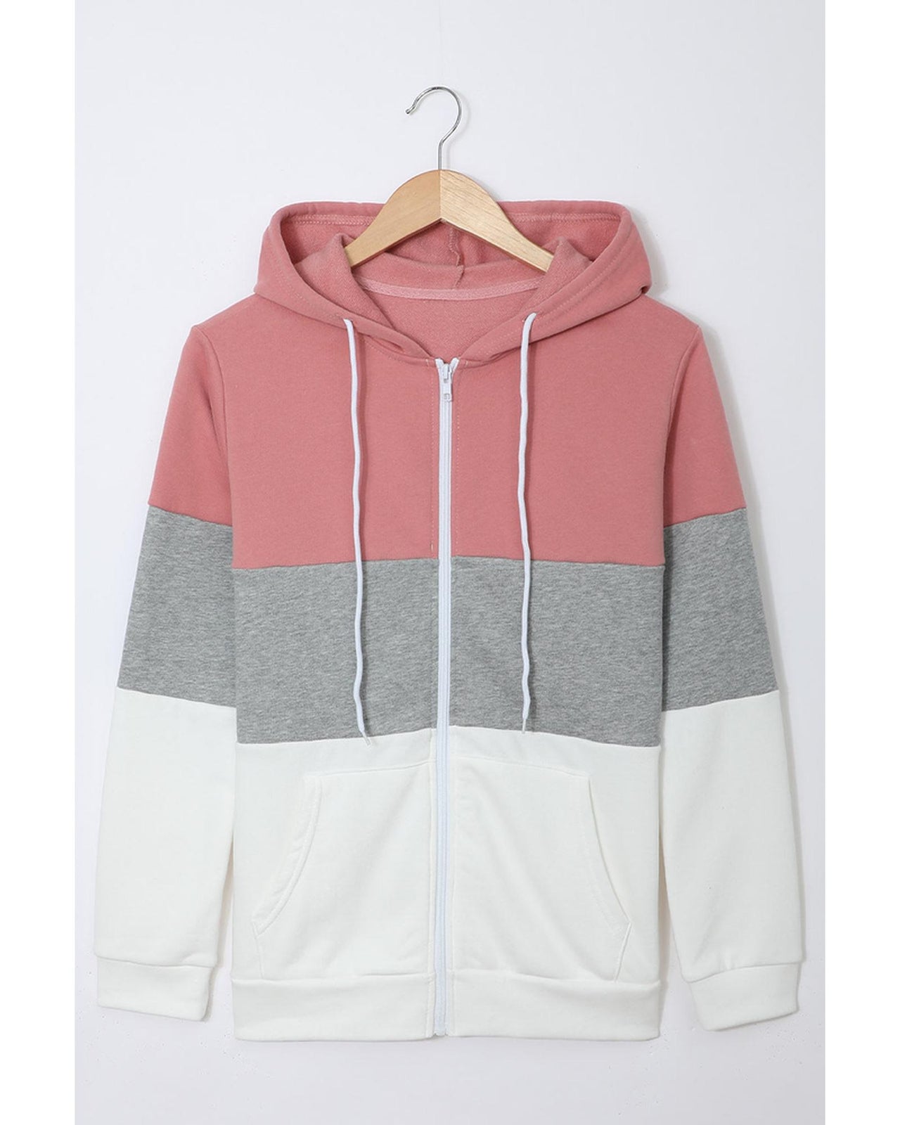 Azura Exchange Color Block Drawstring Hoodie - 2XL