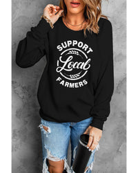 Thumbnail for Azura Exchange Local Farmers Print Long Sleeve Sweatshirt - 2XL