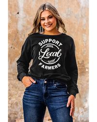 Thumbnail for Azura Exchange Local Farmers Print Long Sleeve Sweatshirt - 2XL