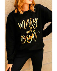 Thumbnail for Azura Exchange Merry & Bright Print Sweatshirt - 2XL