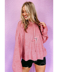 Thumbnail for Azura Exchange Sequin Oversized Hoodie - S