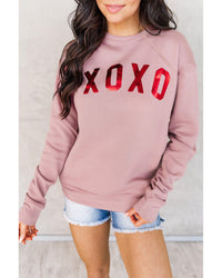 Thumbnail for Azura Exchange Glitter Pattern Print Graphic Sweatshirt - L