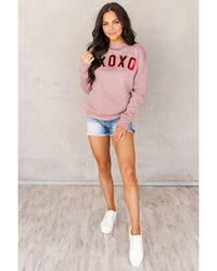 Thumbnail for Azura Exchange Glitter Pattern Print Graphic Sweatshirt - L