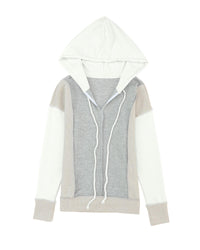 Thumbnail for Azura Exchange Patchwork Knit Hoodie - L