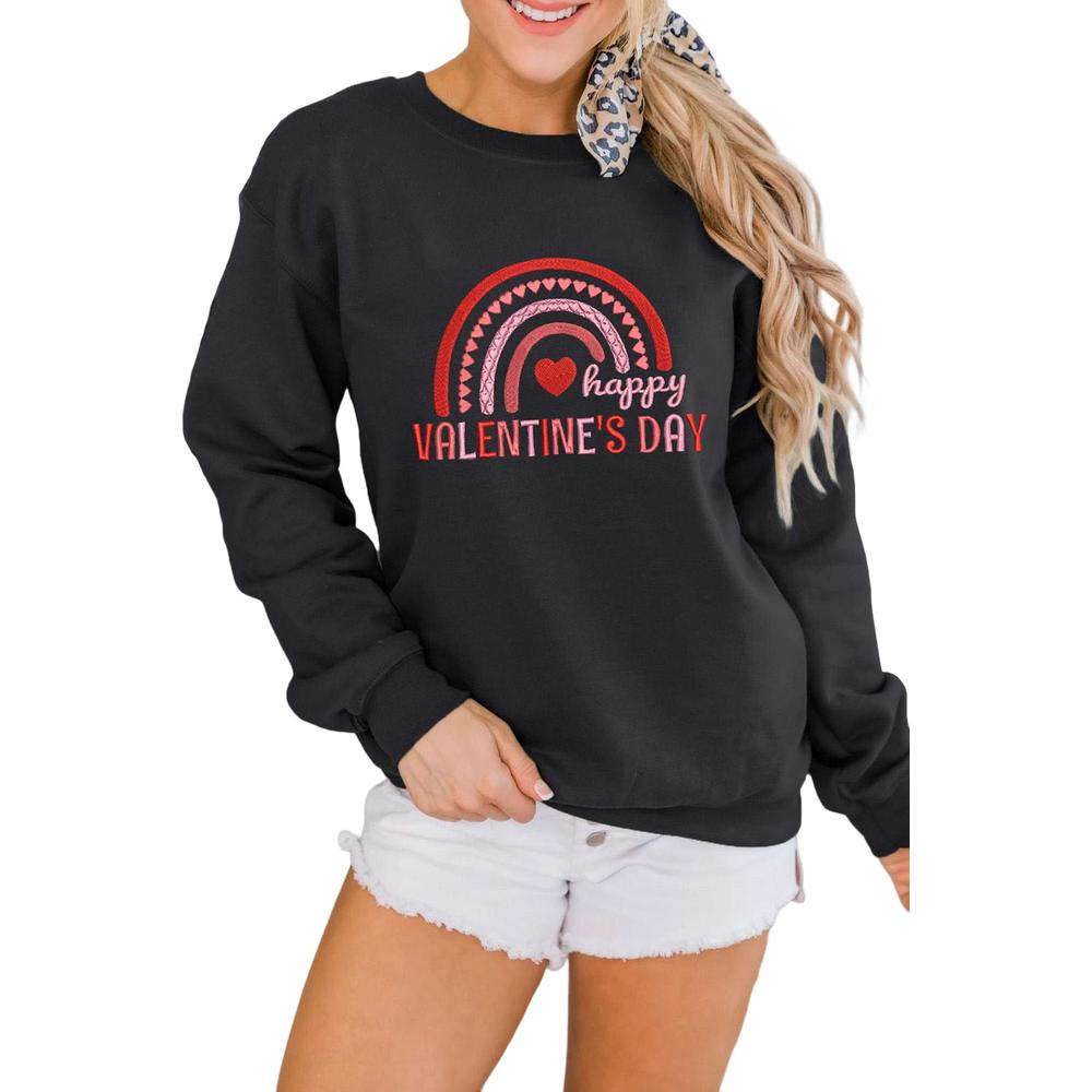 Azura Exchange Graphic Embroidered Sweatshirt - 2XL