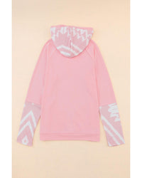 Thumbnail for Azura Exchange Patchwork Thumb Hole Hoodie - L