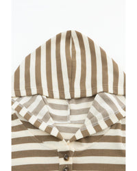 Thumbnail for Azura Exchange Striped Oversized Hoodie with Thumbholes - XL