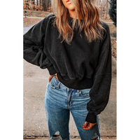 Thumbnail for Azura Exchange Acid Wash Open Back Sweatshirt - XL