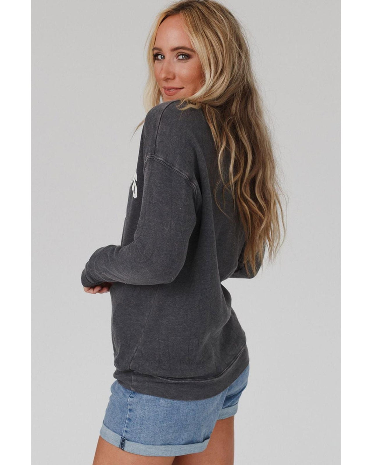 Azura Exchange Drop Shoulder Sweatshirt - L