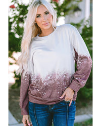 Thumbnail for Azura Exchange Gradient Tie Dye Pullover Sweatshirt - L