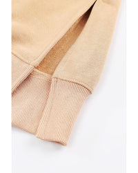 Thumbnail for Azura Exchange Oversized Khaki Drop Shoulder Sweatshirt - L