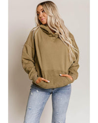 Thumbnail for Azura Exchange Patchwork Kangaroo Pocket Hoodie - XL