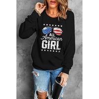 Thumbnail for Azura Exchange Flag Graphic Print Long Sleeve Sweatshirt - L