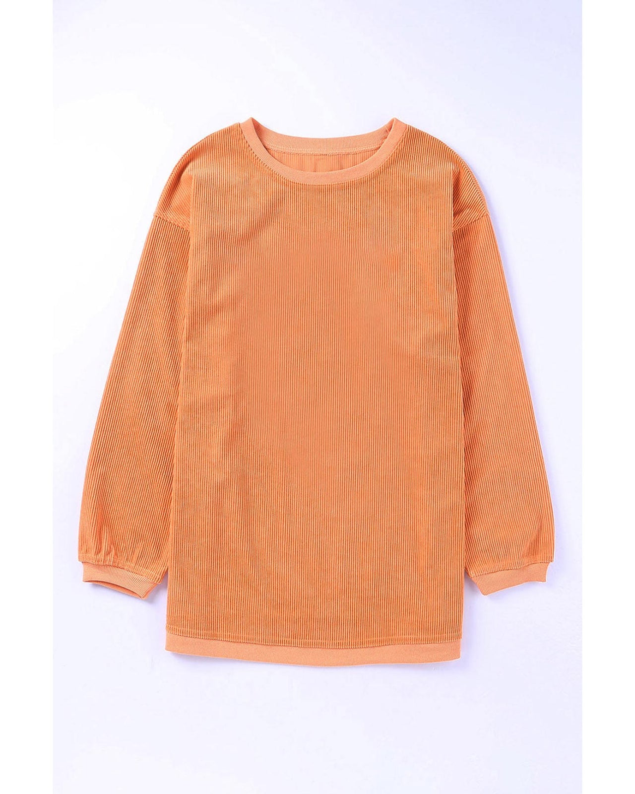 Azura Exchange Corn Graphic Orange Crop Top Sweatshirt - L