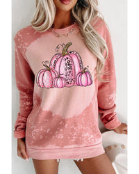 Thumbnail for Azura Exchange Pumpkin Graphic Tie Dye Sweatshirt - L