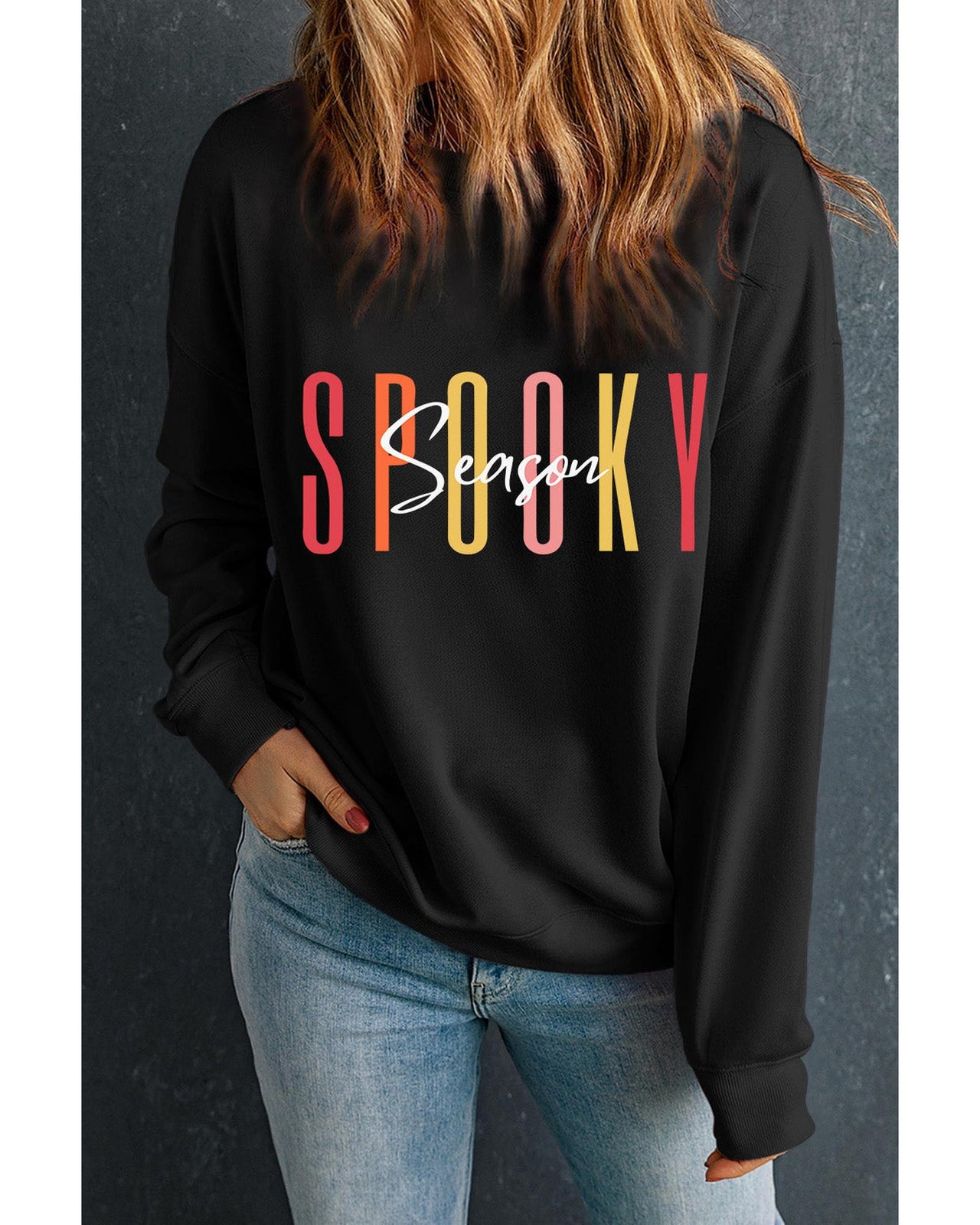 Azura Exchange Spooky Season Halloween Graphic Sweatshirt - 2XL