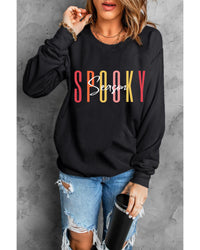 Thumbnail for Azura Exchange Spooky Season Halloween Graphic Sweatshirt - 2XL