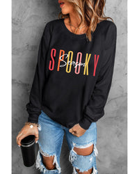 Thumbnail for Azura Exchange Spooky Season Halloween Graphic Sweatshirt - 2XL