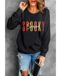 Thumbnail for Azura Exchange Spooky Season Halloween Graphic Sweatshirt - 2XL