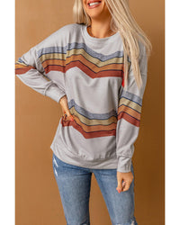 Thumbnail for Azura Exchange Classic Color Block Sweatshirt - S