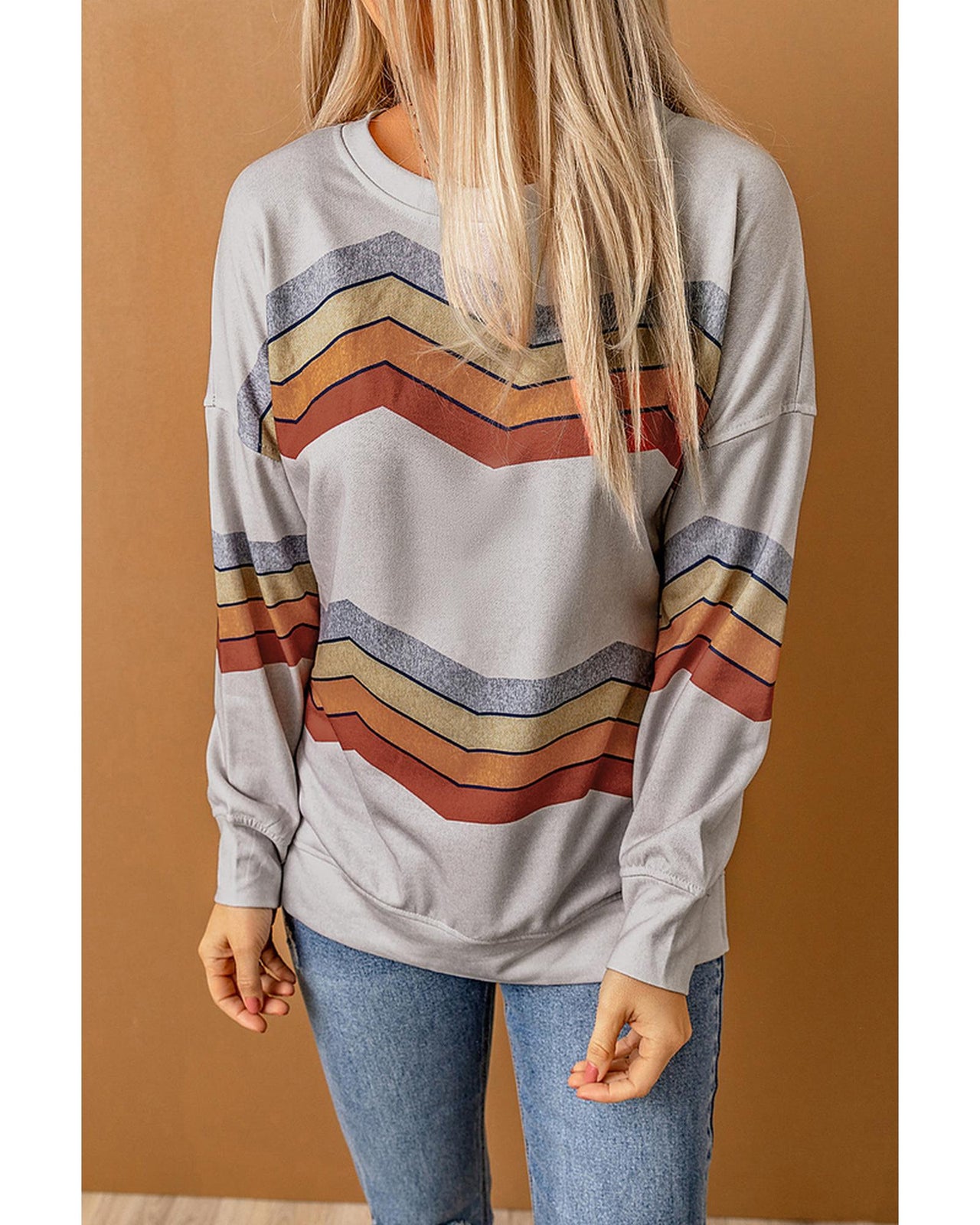 Azura Exchange Classic Color Block Sweatshirt - S