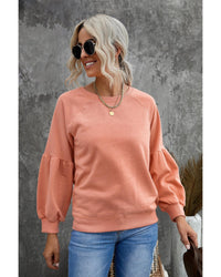 Thumbnail for Azura Exchange Patchwork Sleeve Pullover Sweatshirt - XL