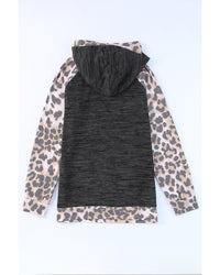 Thumbnail for Azura Exchange Leopard Contrast Hoodie - L