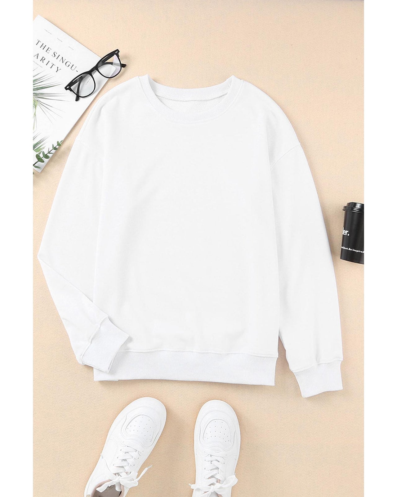 Azura Exchange Crew Neck Pullover Sweatshirt - L