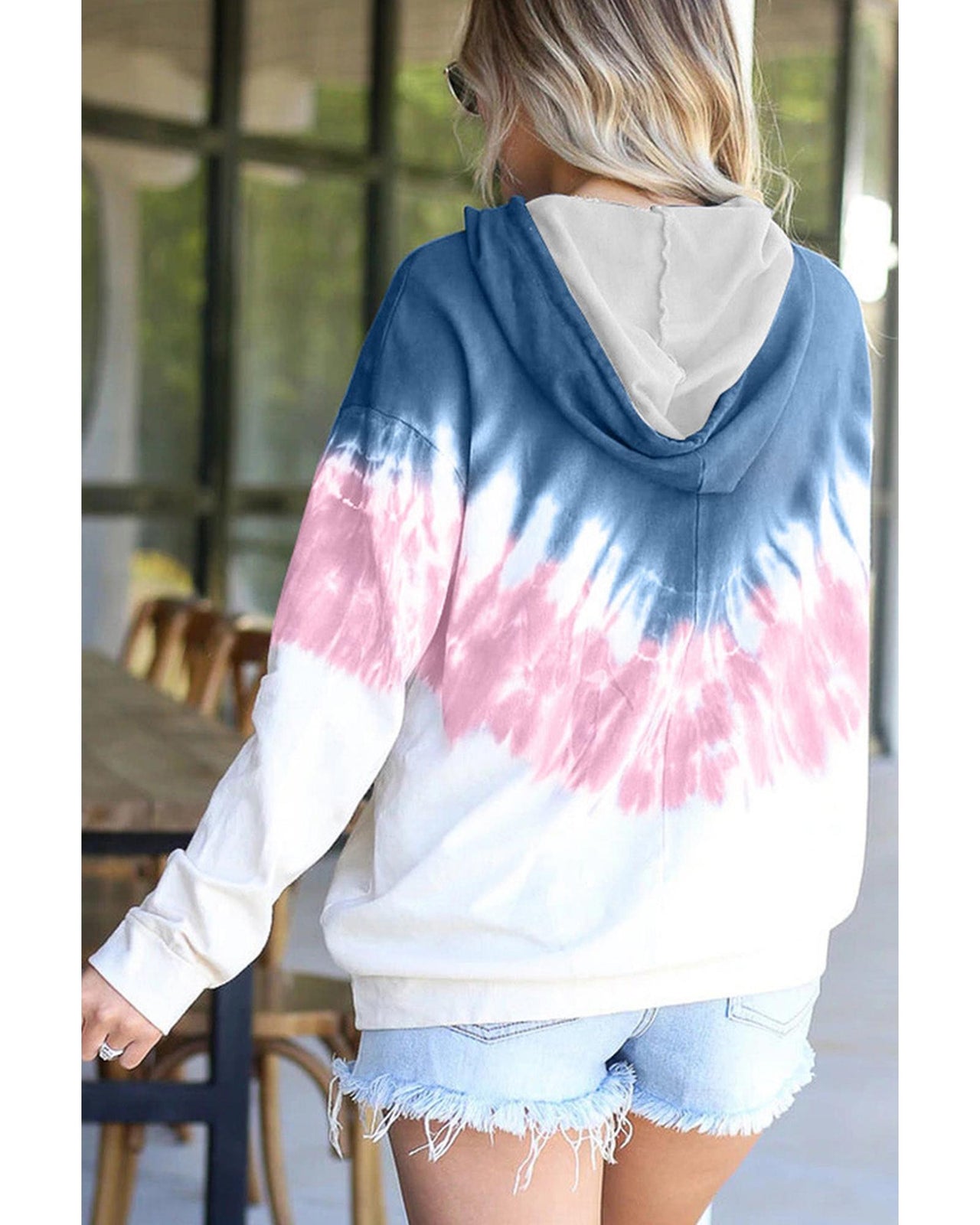 Azura Exchange Tie-dye Hoodie - M