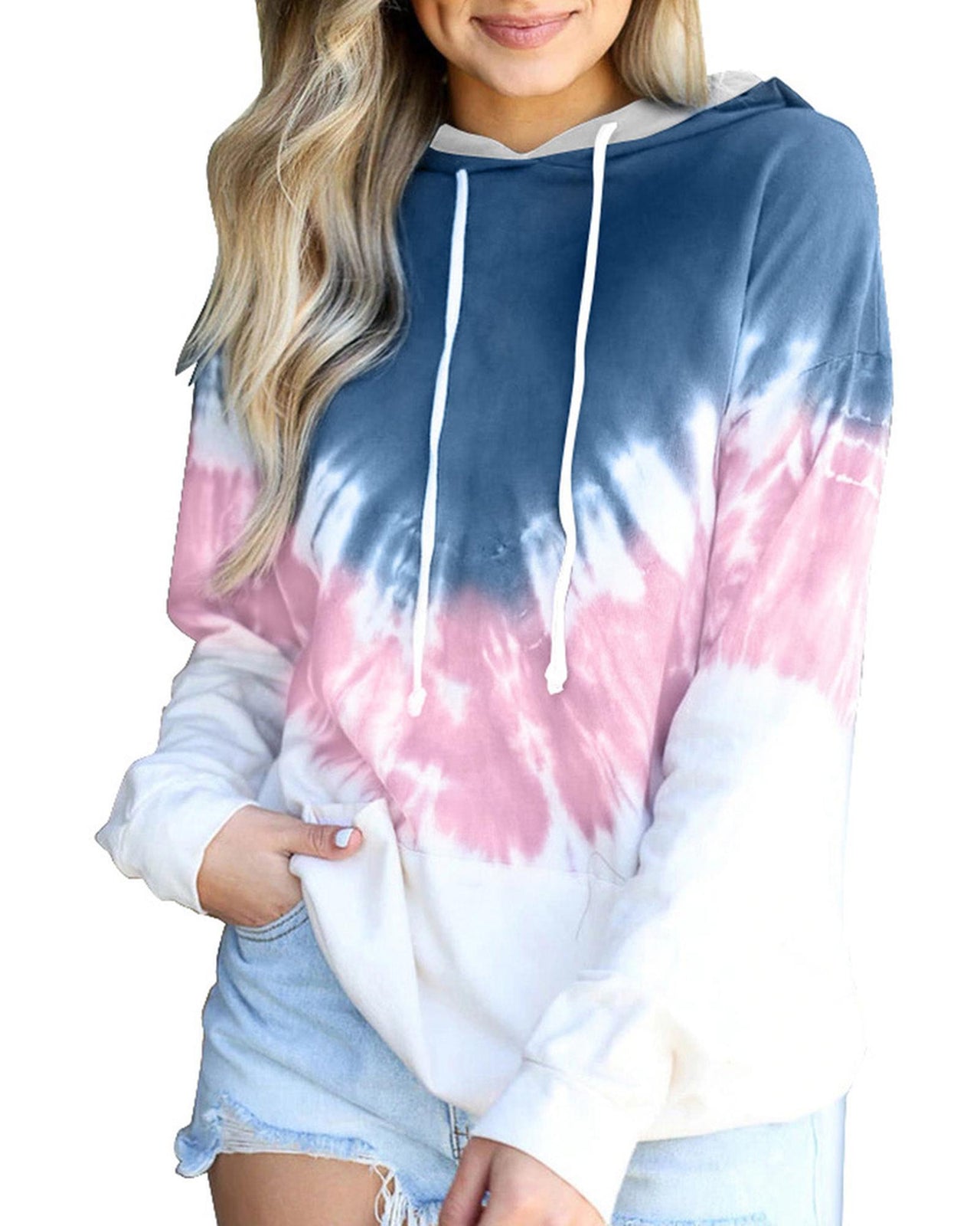 Azura Exchange Tie-dye Hoodie - M