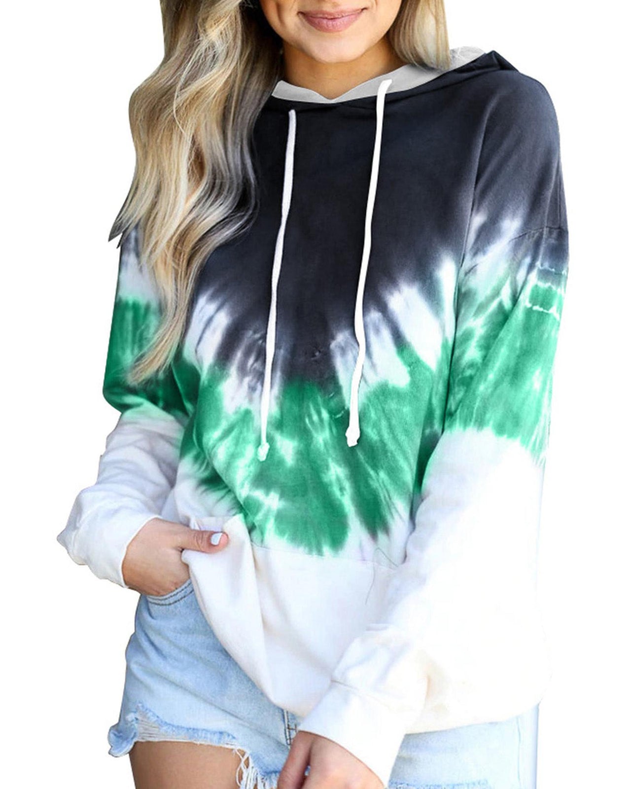 Azura Exchange Tie-dye Hoodie - XL