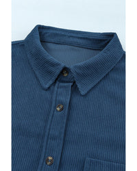 Thumbnail for Azura Exchange Button Pocket Corduroy Shirt - 3XL