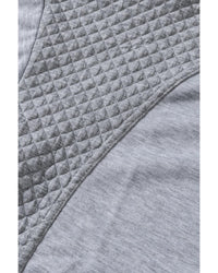 Thumbnail for Azura Exchange Quilted Half Zipper Sweatshirt - L