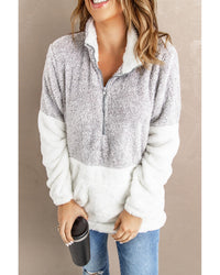 Thumbnail for Azura Exchange Oversize Fluffy Fleece Pullover - L