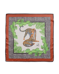 Thumbnail for Foulard with Leopard Print - One Size