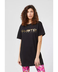 Thumbnail for Oversized Front Print T-shirt M Women