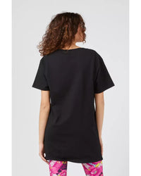 Thumbnail for Oversized Front Print T-shirt M Women