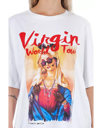 Thumbnail for Oversized Print T-Shirt S Women