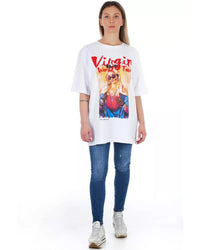 Thumbnail for Oversized Print T-Shirt S Women