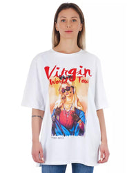 Thumbnail for Oversized Print T-Shirt S Women