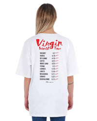 Thumbnail for Oversized Print T-Shirt XS Women