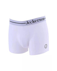 Thumbnail for Monochrome Boxer with Logo Print and Branded Elastic Band M Men