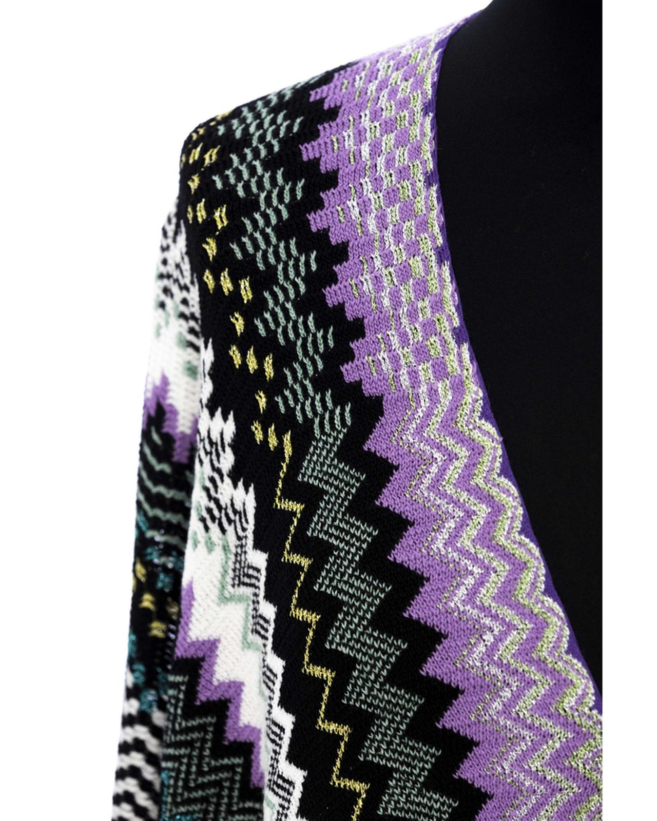 Fringed Geometric Fantasy Poncho One Size Women