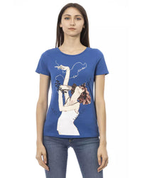 Thumbnail for Short Sleeve T-shirt with Front Print S Women