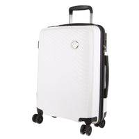 Thumbnail for Milleni Hardshell Cabin Luggage Bag Travel Carry On Suitcase 54cm (39L) - White