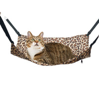 Thumbnail for Cat Hammock Warm Fleece Bed Swinging Hanging Pet Nest Rest Cage Kitten Puppy Toy