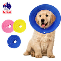 Thumbnail for Ondoing Pet Dog Cat Elizabethan Collar Adjustable Cone Mesh Recovery Multicolor